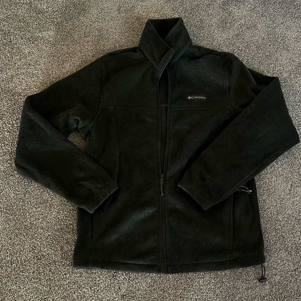 NWOT Dark gray Columbia full zip fleece jacket size medium